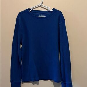 Boys Cat & Jack Vibrant Blue Long Sleeve Tee Size M (8)